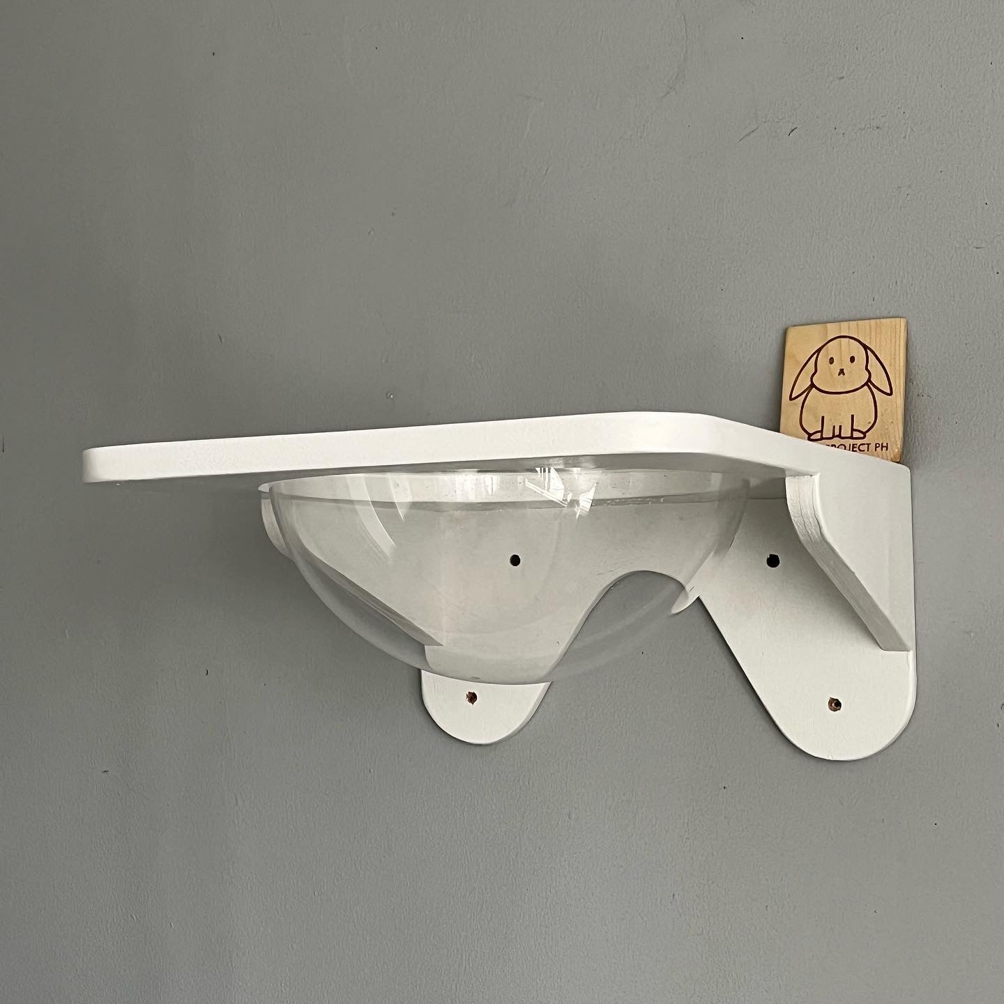 Wall Mounted Cat Bowl