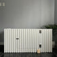 L-Shaped Wooden Stair Fence